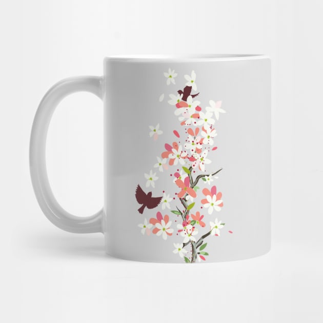 Sakura Birds by SWON Design